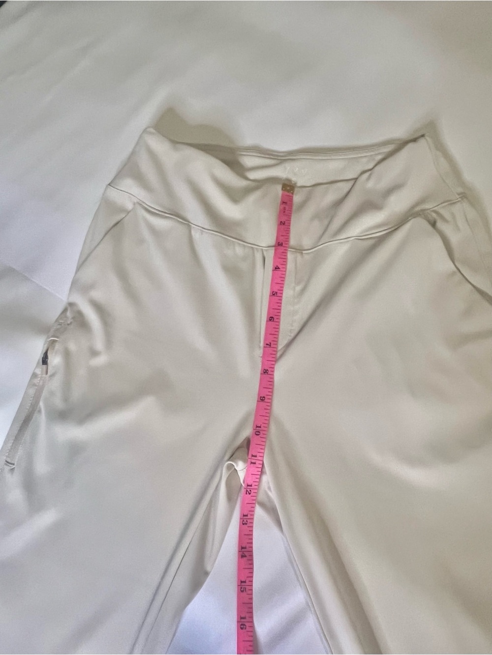 Women’s Performance Ankle Pants in Beige - Picture 11 of 14